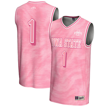 Iowa State Cyclones pink jersey
