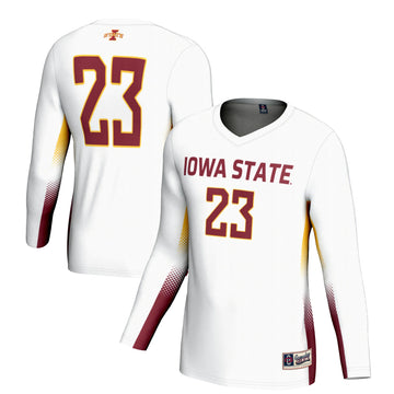 Volleyball Iowa State Cyclones white jersey