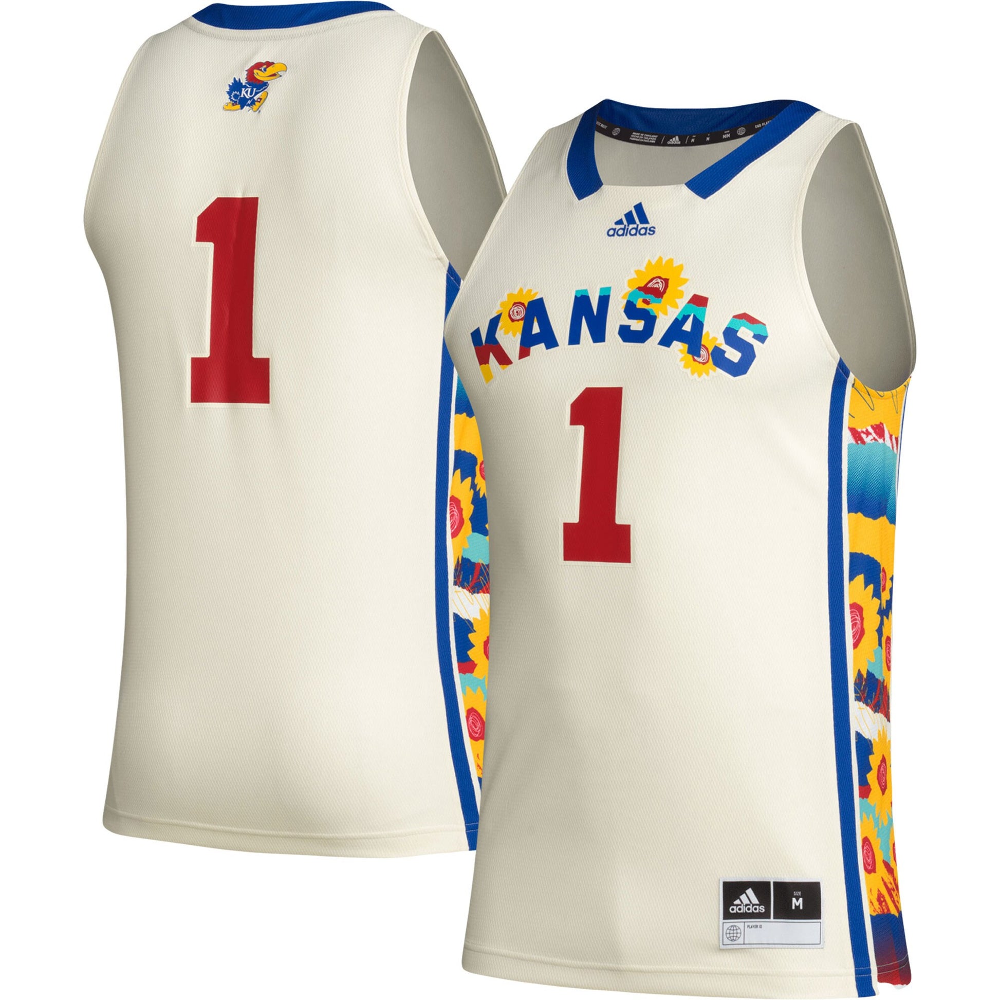 Honoring Kansas Jayhawks black jersey