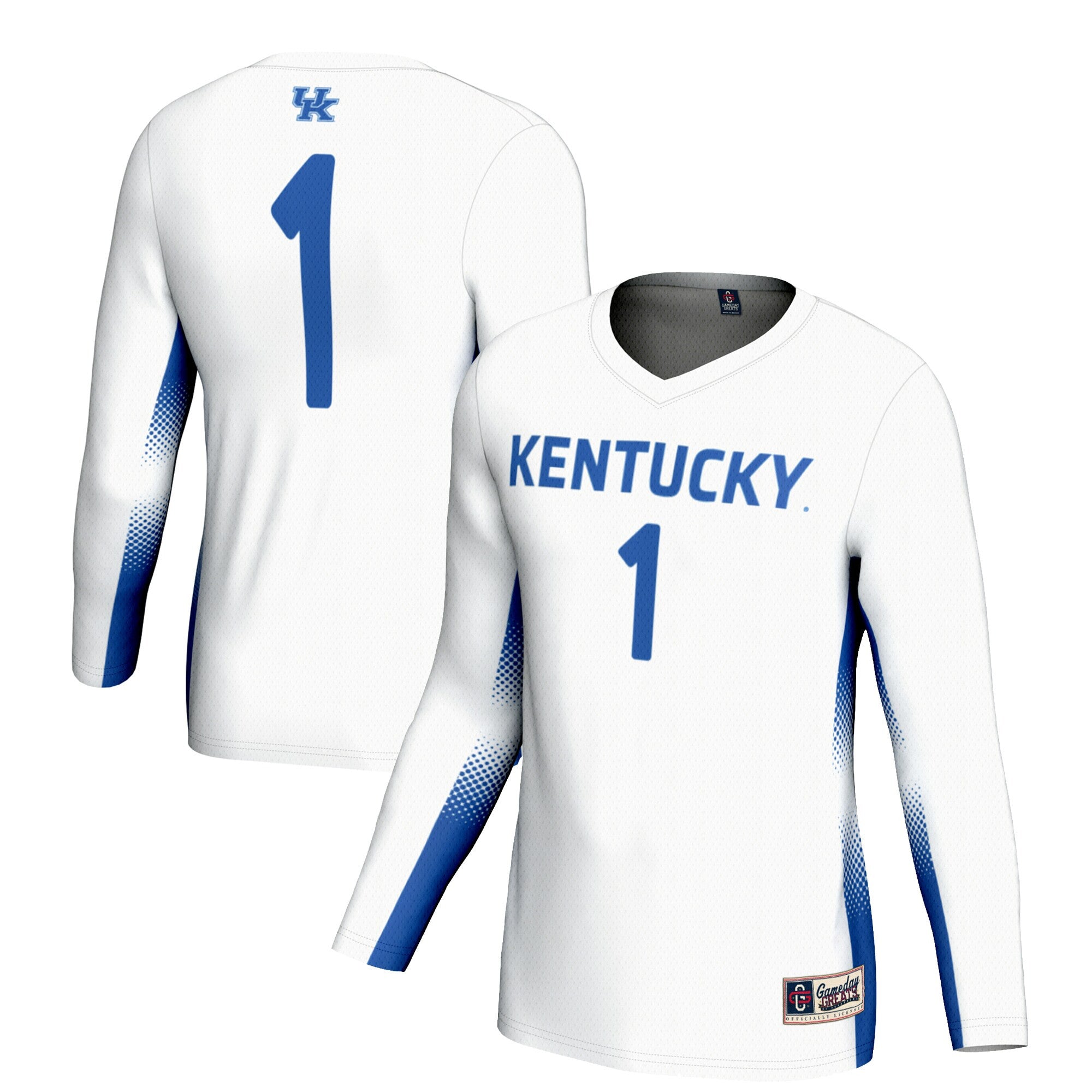 Volleyball Kentucky Wildcats white jersey