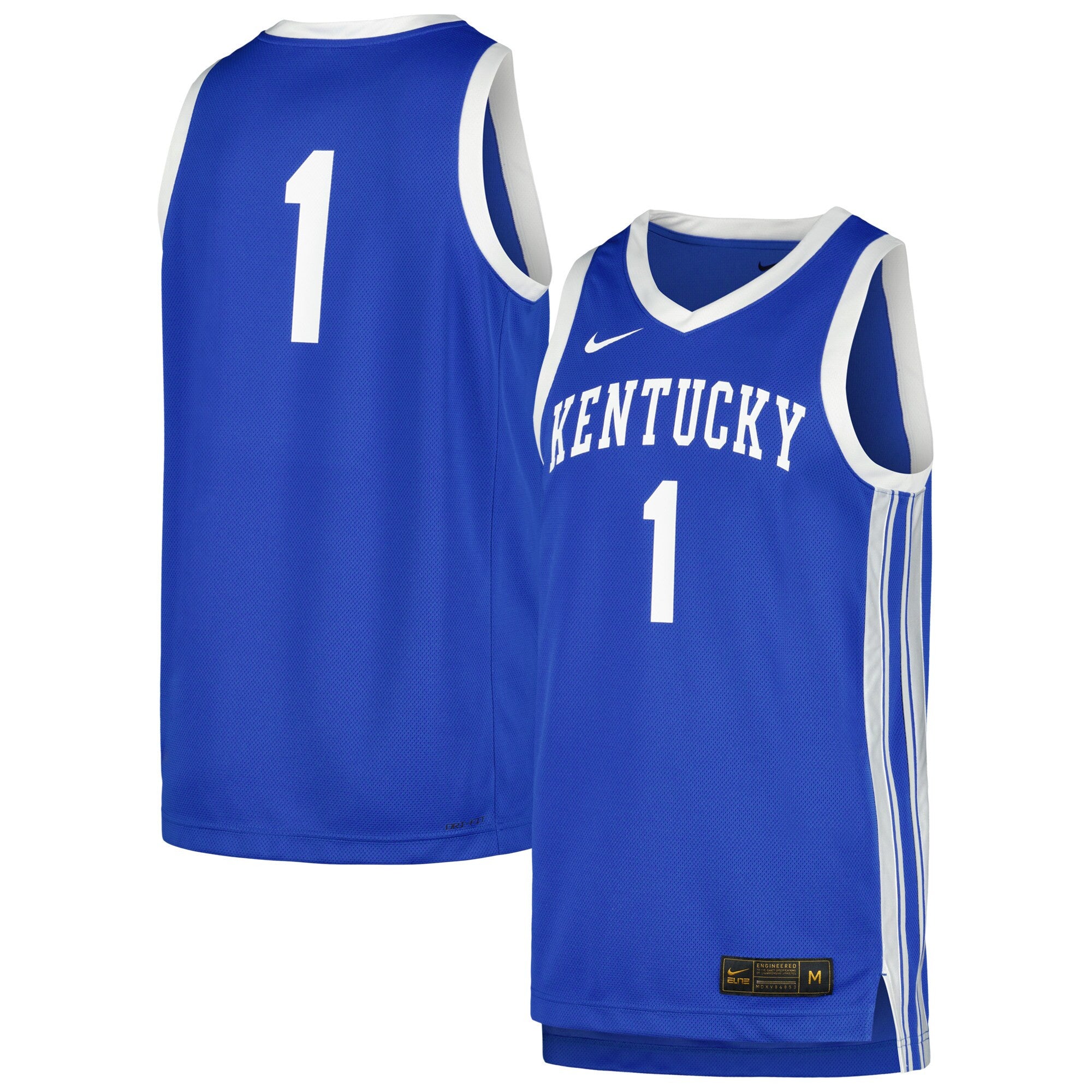 Kentucky Wildcats royal jersey