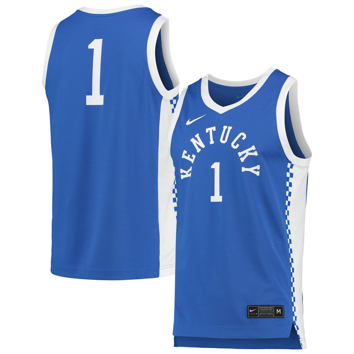 Kentucky Wildcats royal jersey