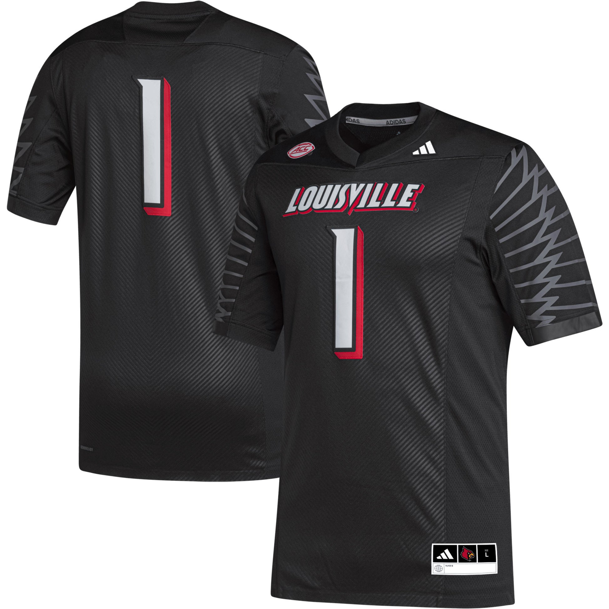 Louisville Cardinals black jersey