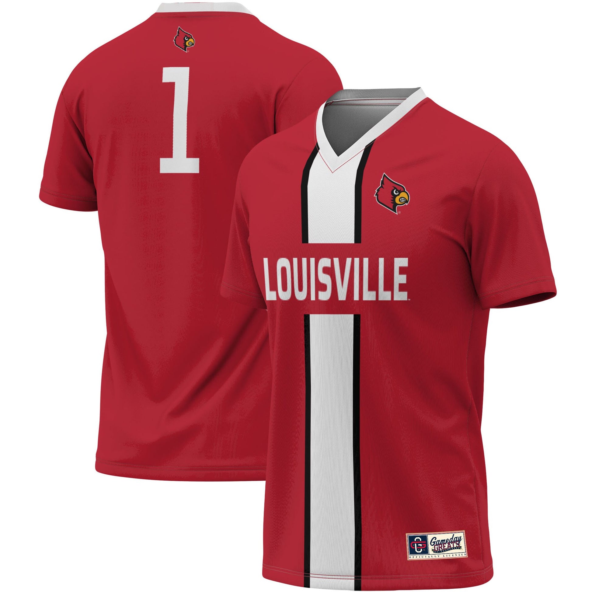 Prosphere Louisville Cardinals red jersey