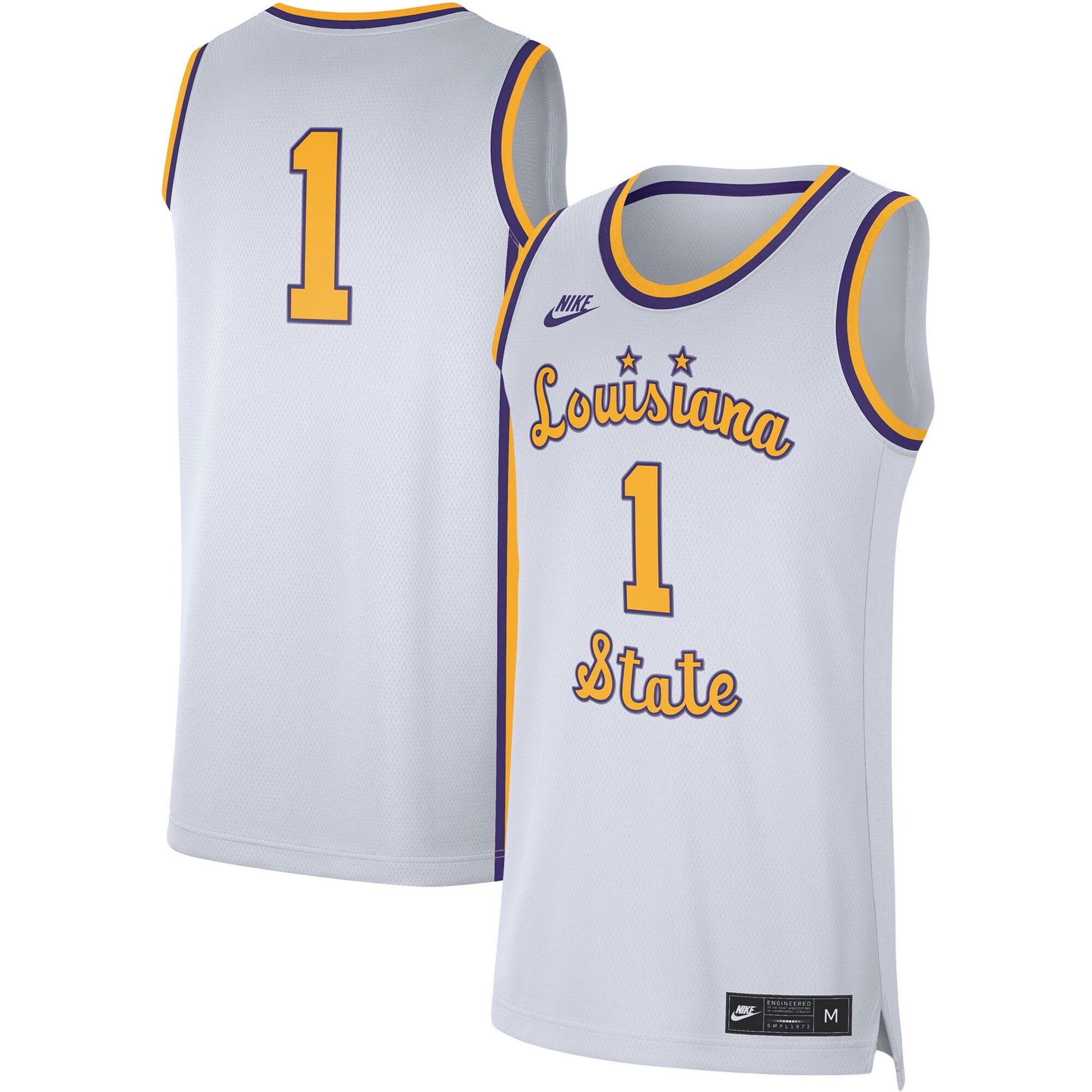 LSU Tigers white jersey