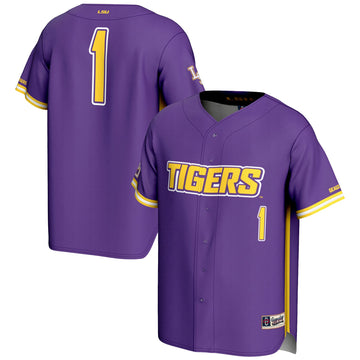 LSU Tigers purple Fashion jersey