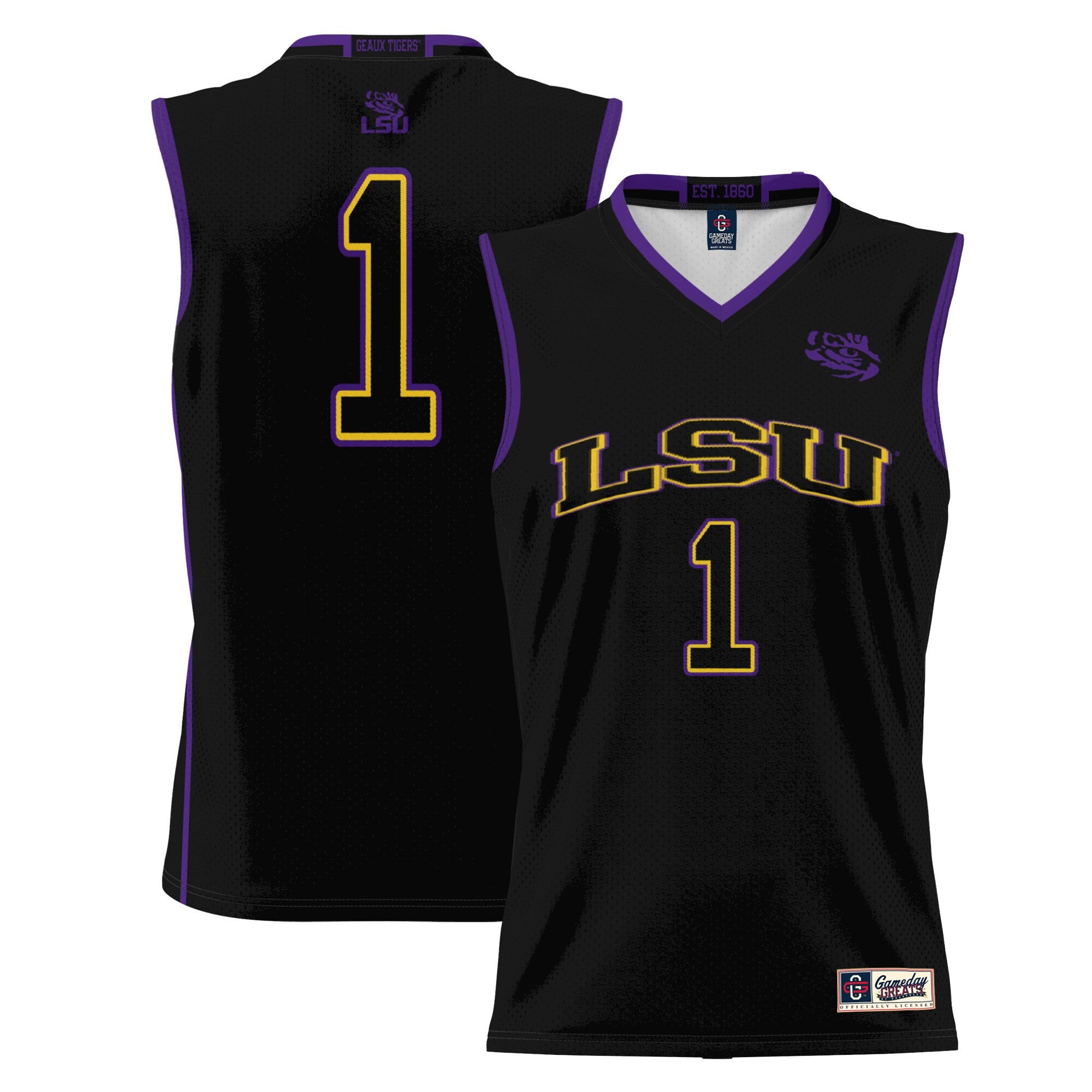 LSU Tigers black jersey