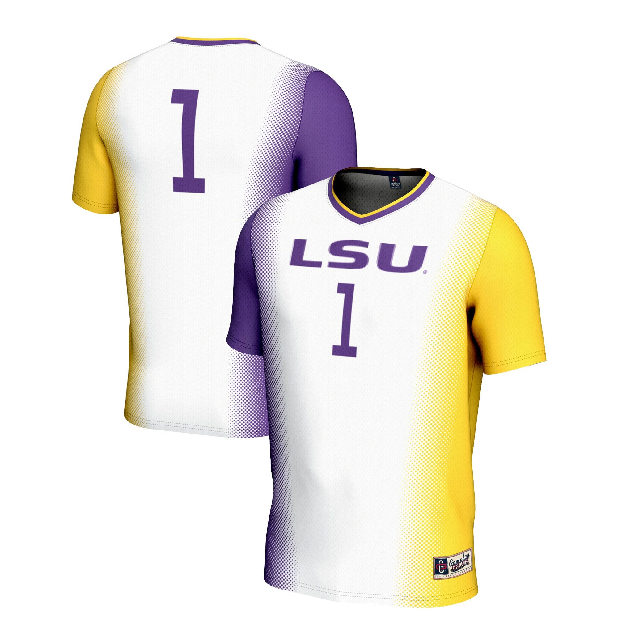 LSU Tigers white jersey