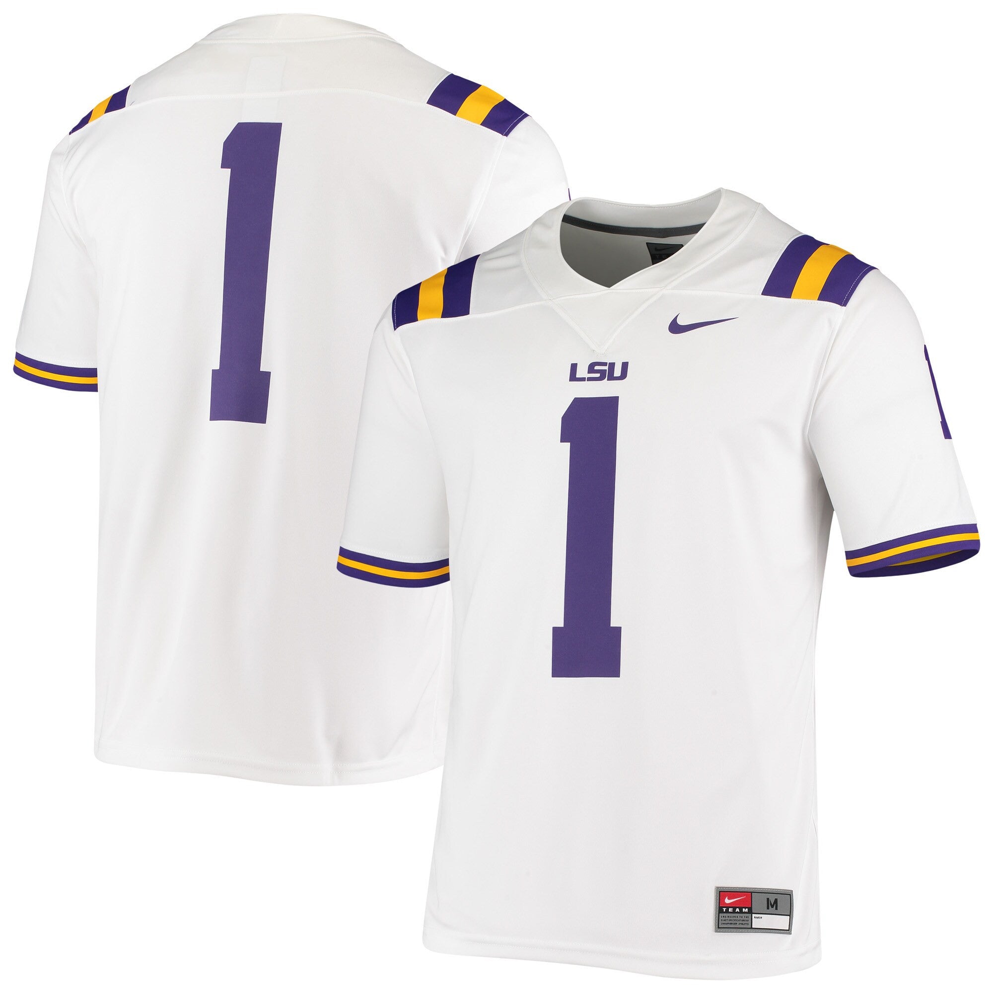 LSU Tigers white jersey