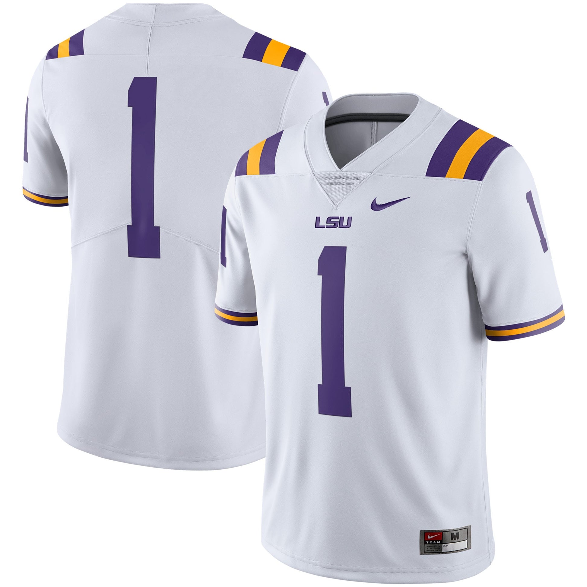 LSU Tigers white Limited jersey