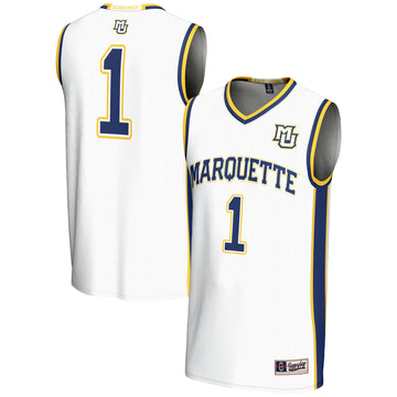 Marquette Golden Eagles white jersey
