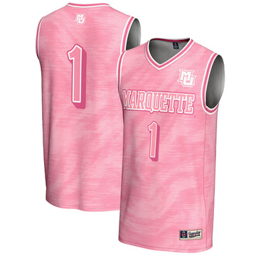 Marquette Golden Eagles pink jersey