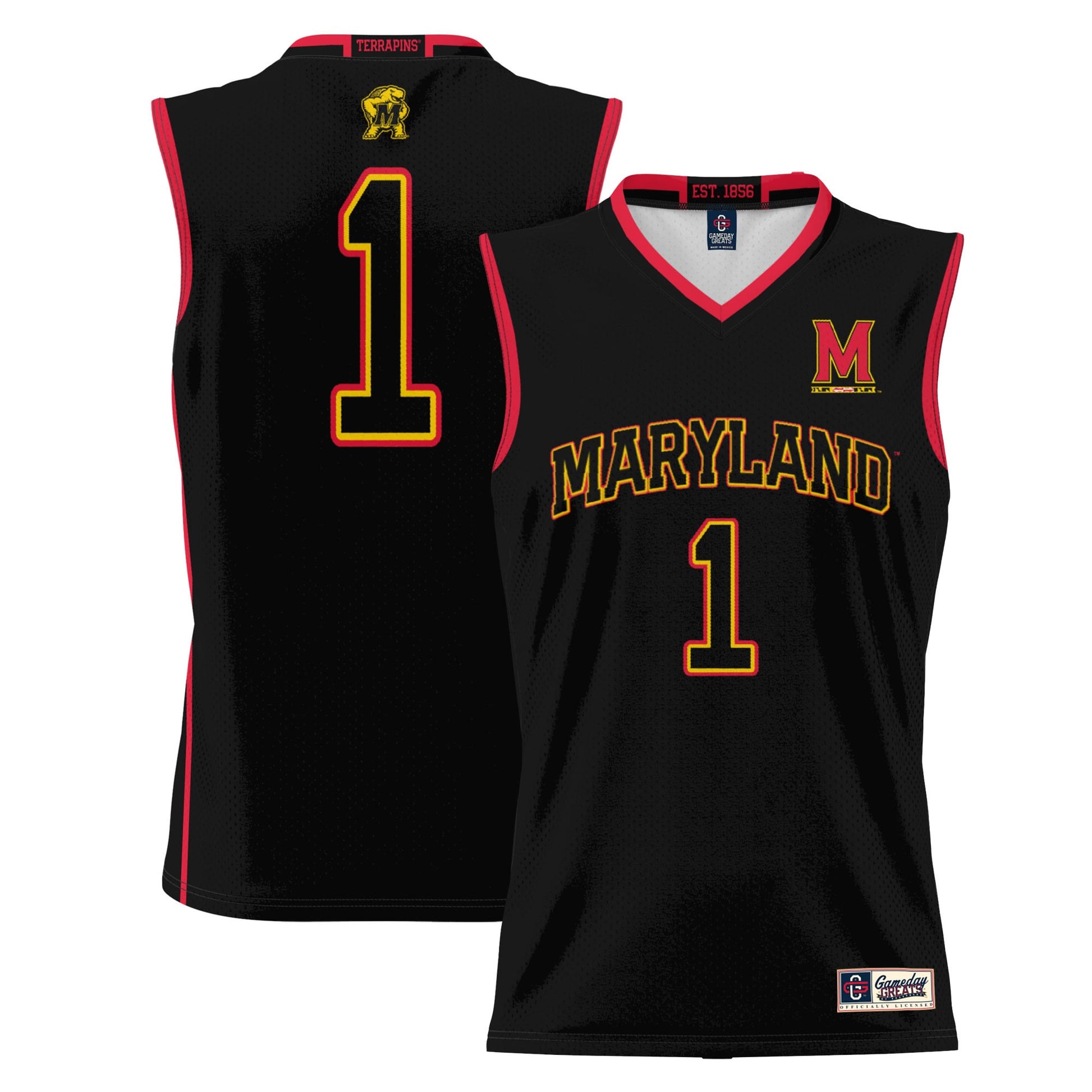Maryland Terrapins black jersey