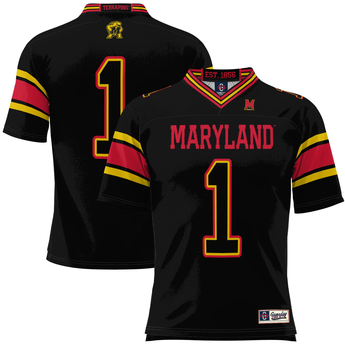 Maryland Terrapins black jersey