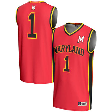Maryland Terrapins red jersey