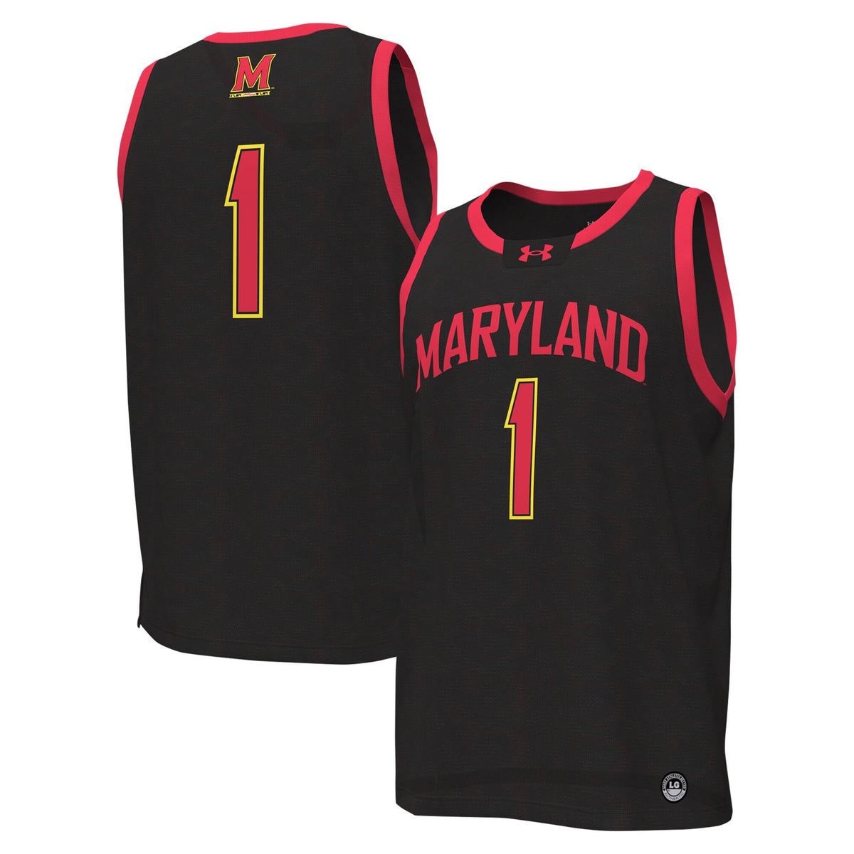 Under Armour Maryland Terrapins black jersey