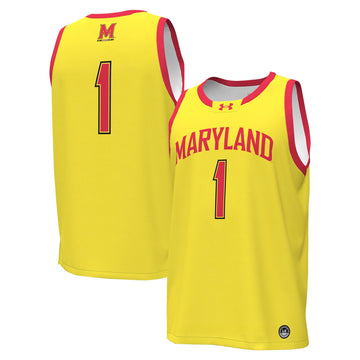 Under Armour Maryland Terrapins gold jersey