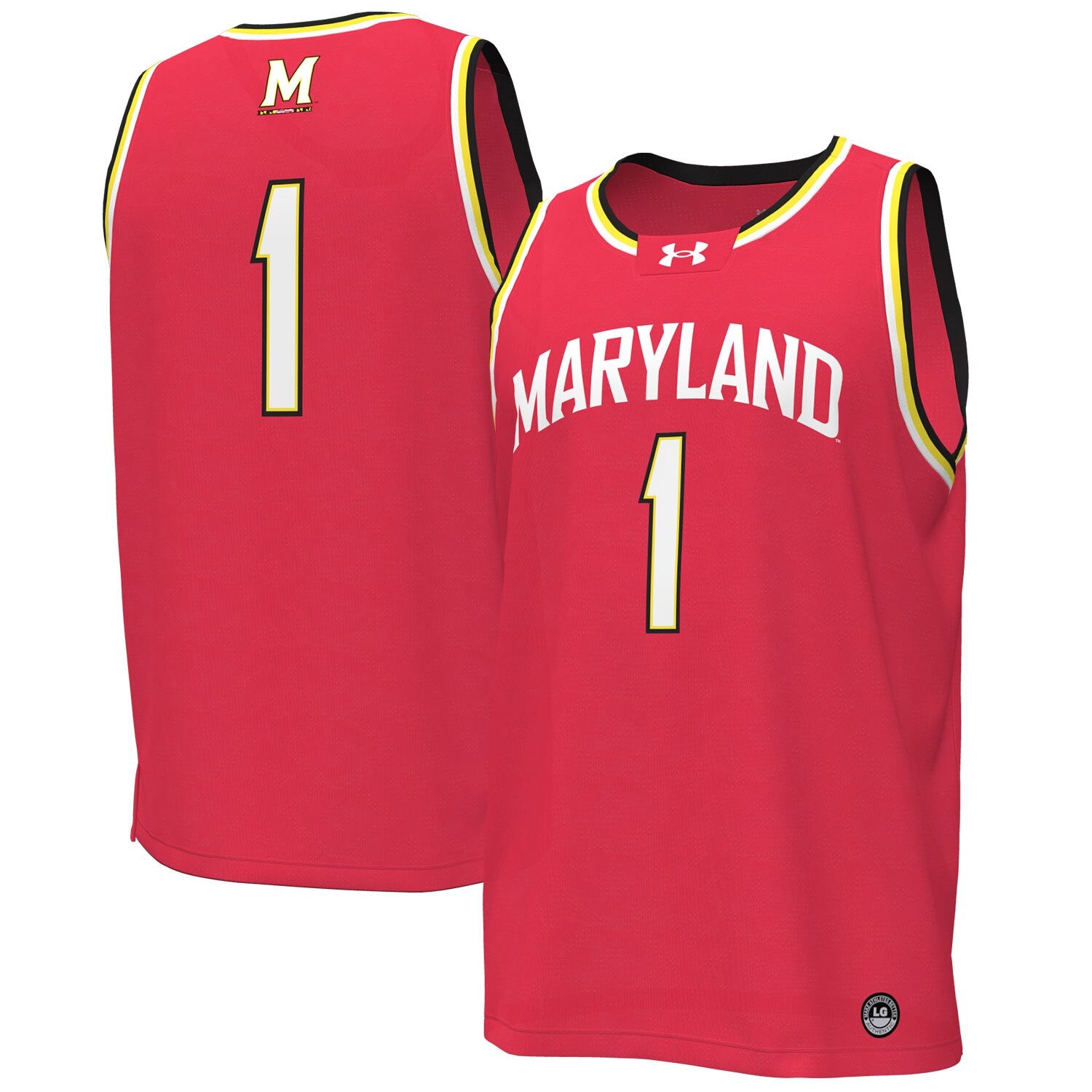 Under Armour Maryland Terrapins red jersey