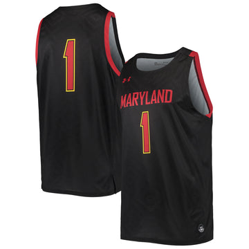 Under Armour College Maryland Terrapins black jersey