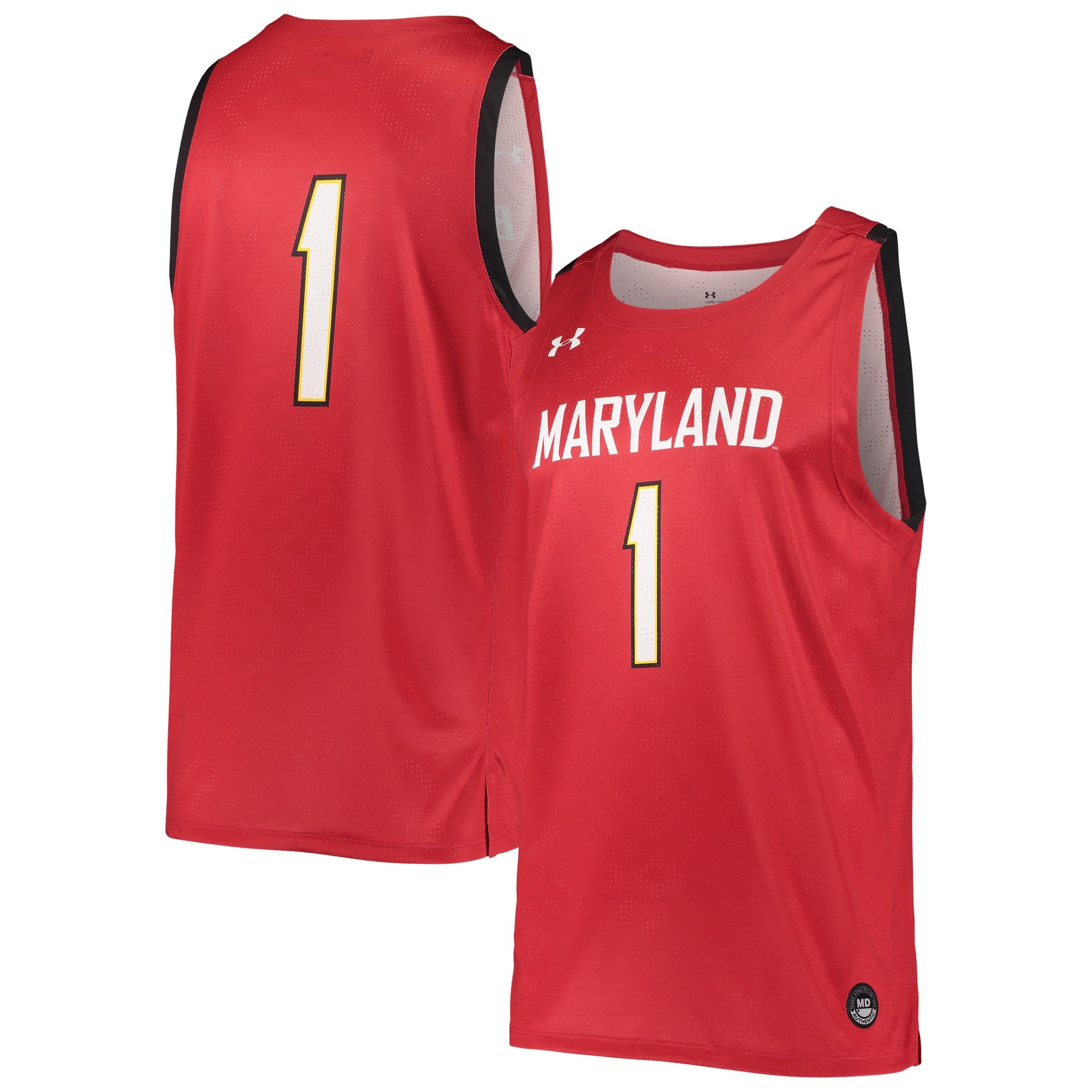 Under Armour College Maryland Terrapins red jersey