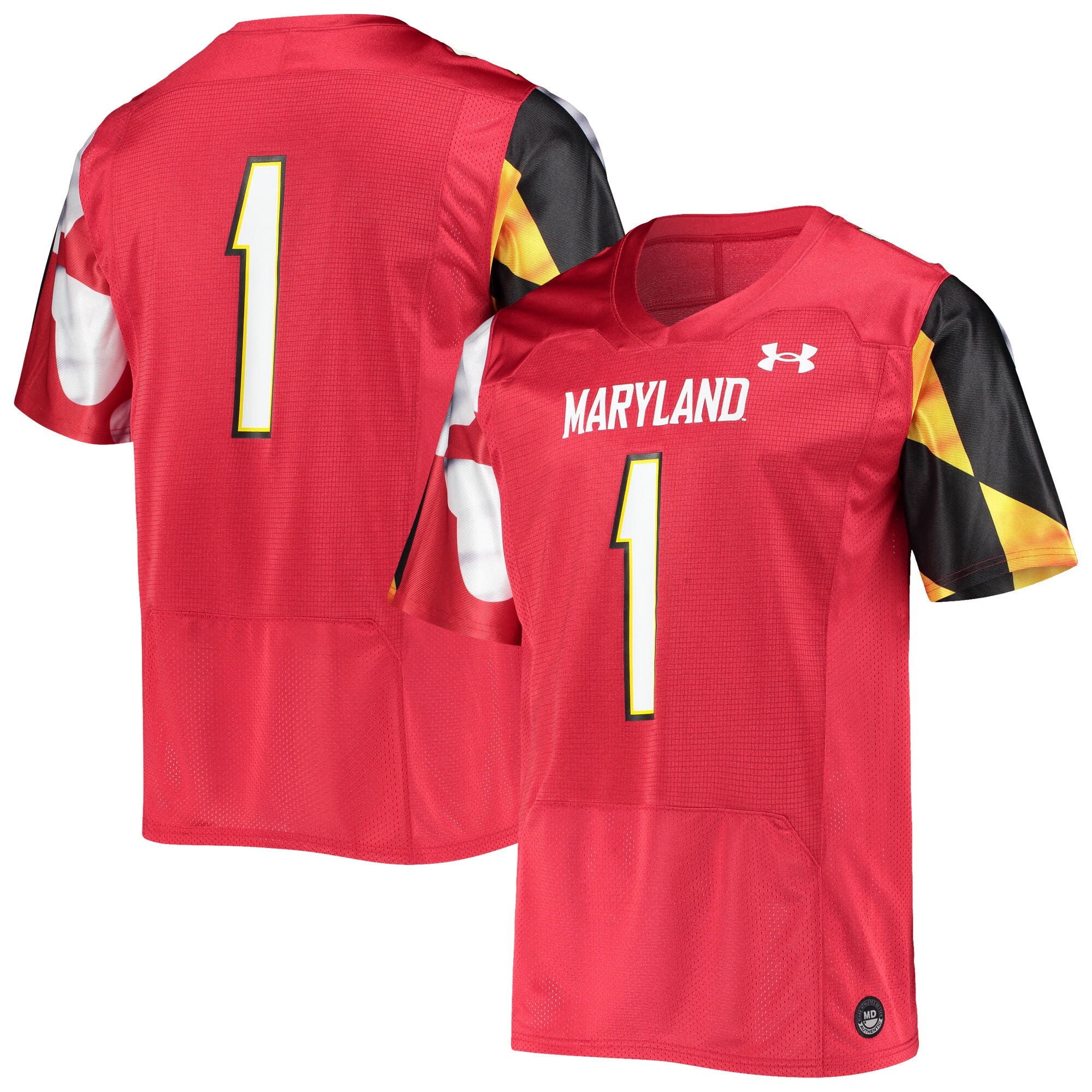 Under Armour Maryland Terrapins red jersey