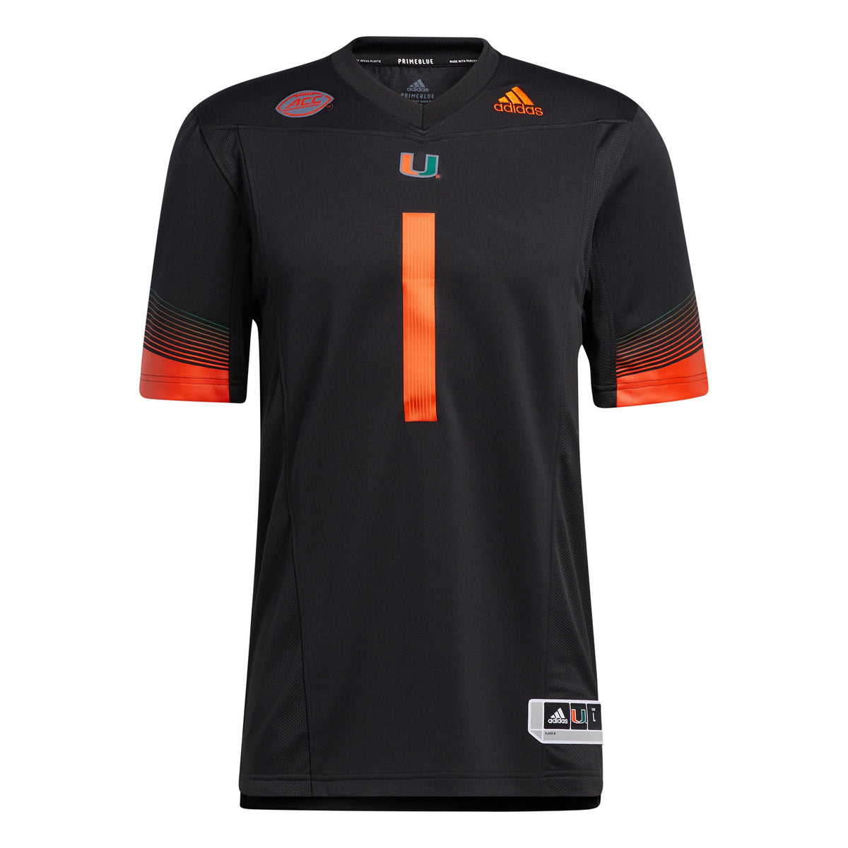 Strategy Miami Hurricanes black jersey