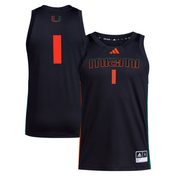 Miami Hurricanes black jersey