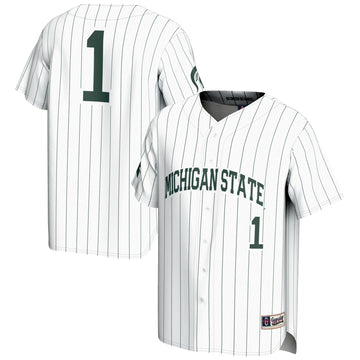 Michigan State Spartans white jersey