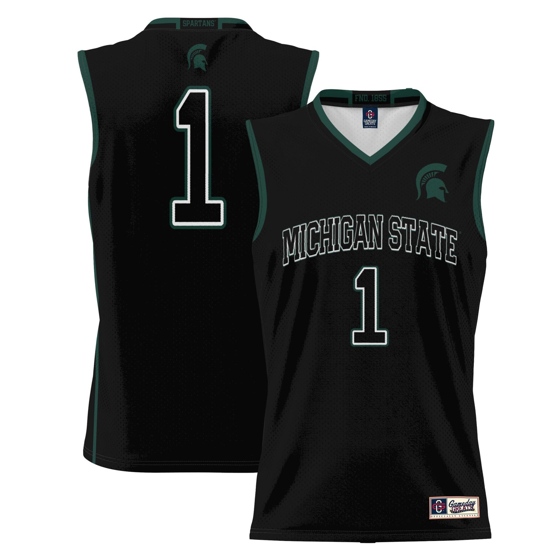 Michigan State Spartans black jersey