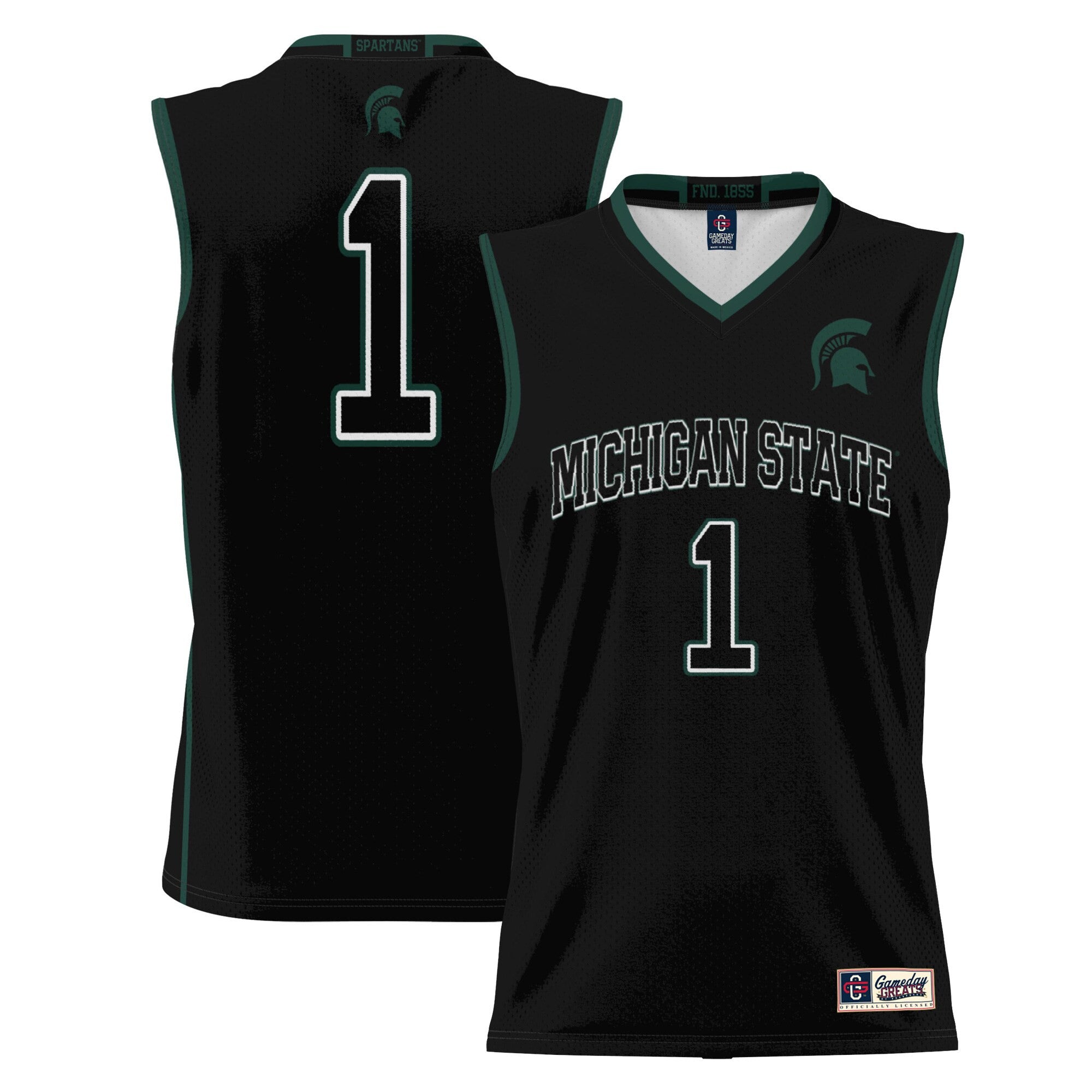 Michigan State Spartans black jersey