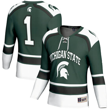 Michigan State Spartans green jersey