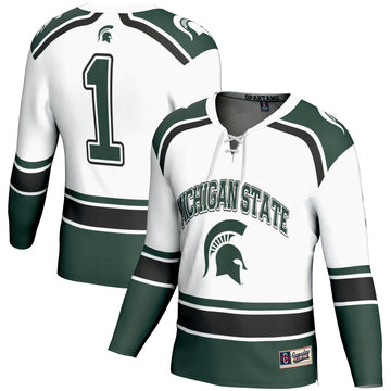 Michigan State Spartans white jersey