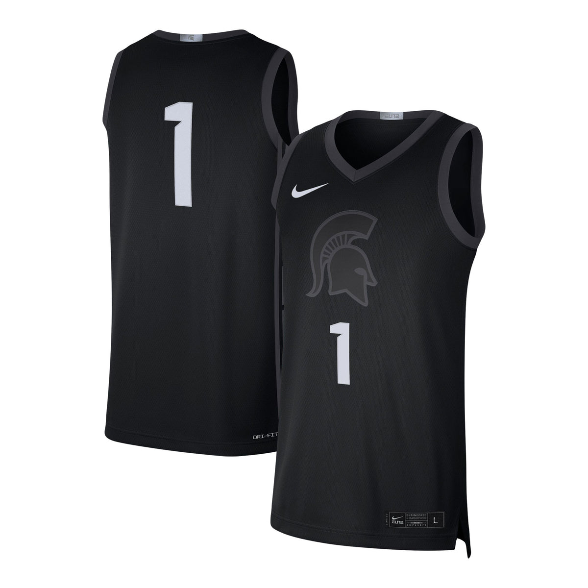 Michigan State Spartans black Limited jersey