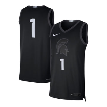 Michigan State Spartans black Limited jersey
