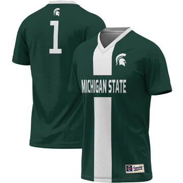 Prosphere Michigan State Spartans green jersey