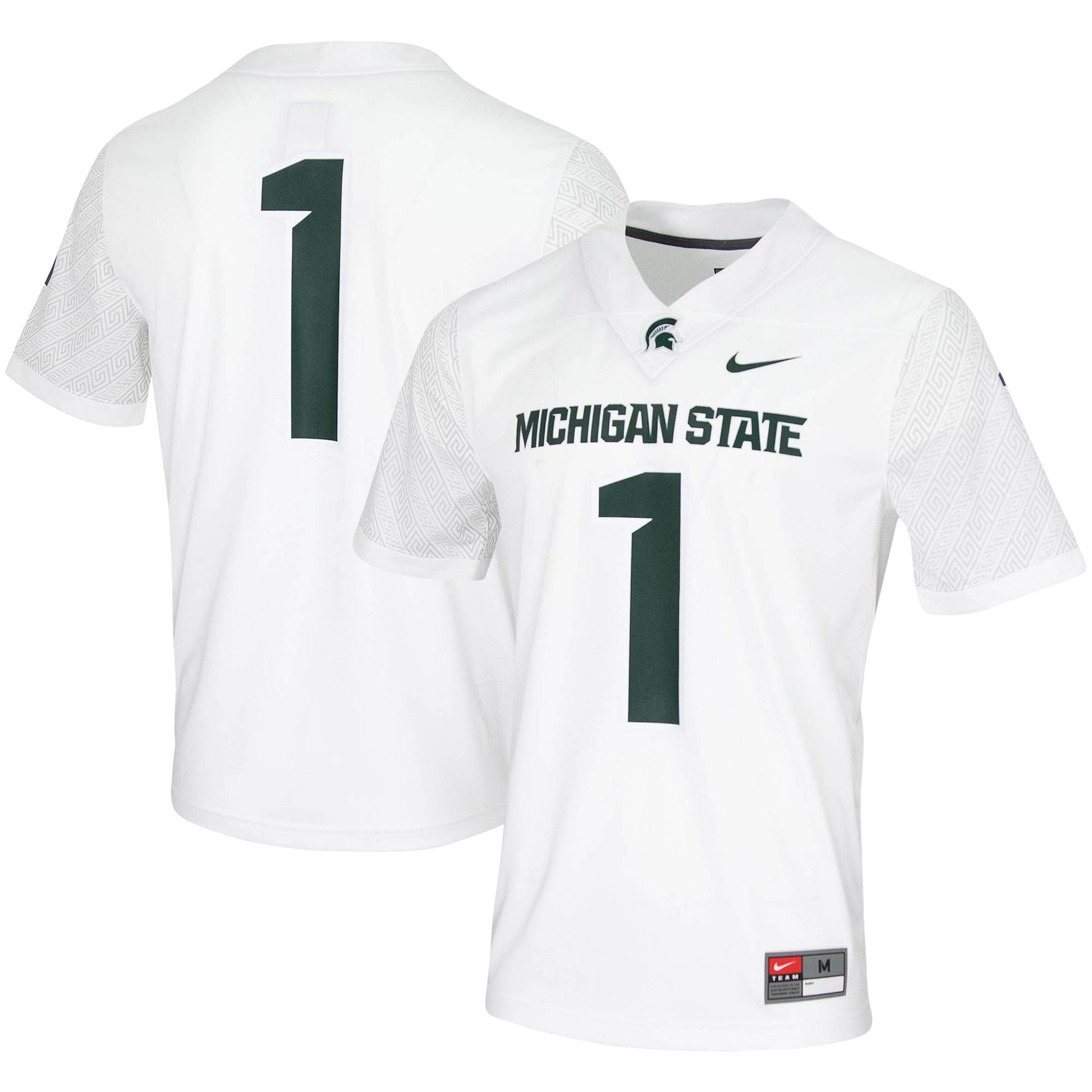 Michigan State Spartans white Untouchable jersey