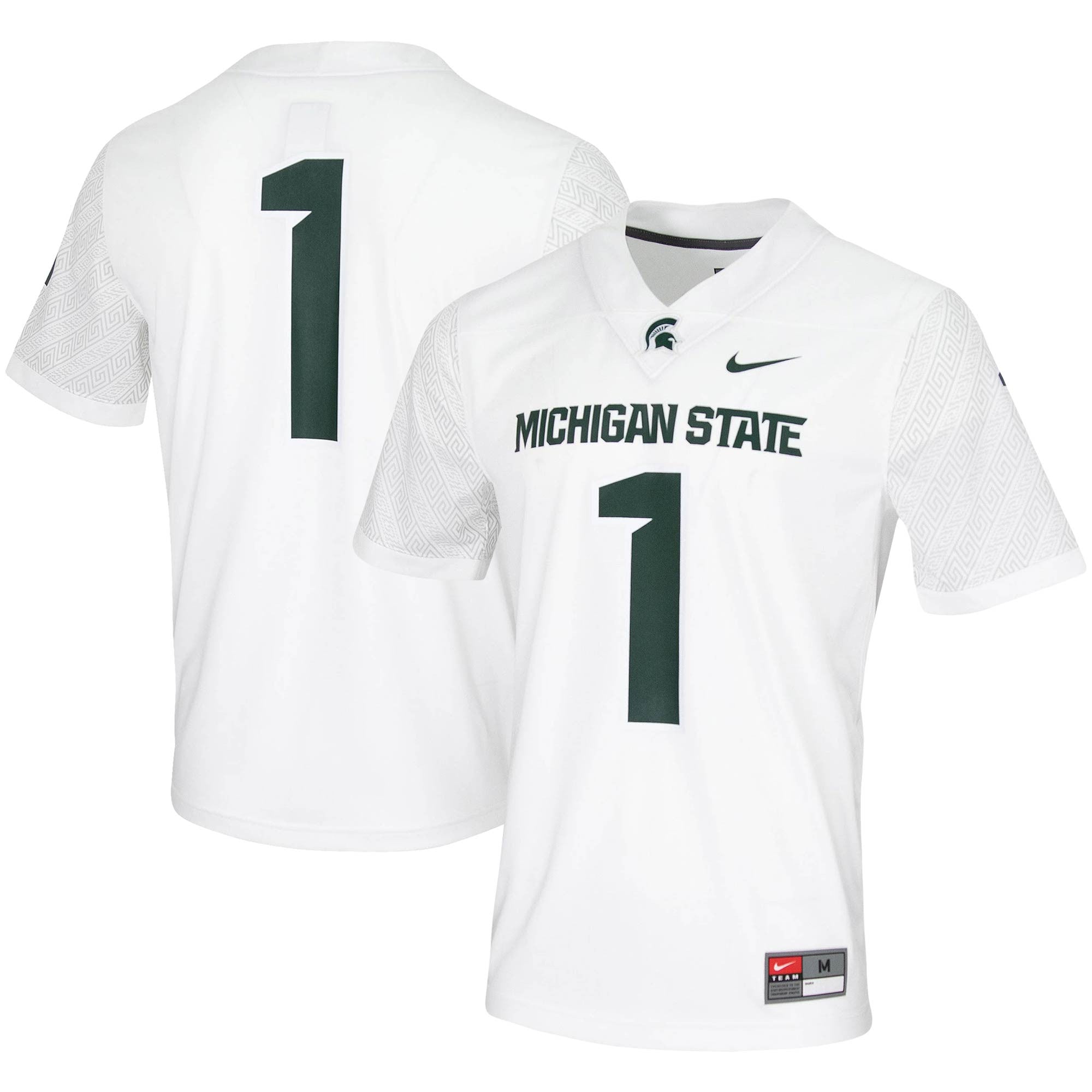 Michigan State Spartans white Untouchable jersey