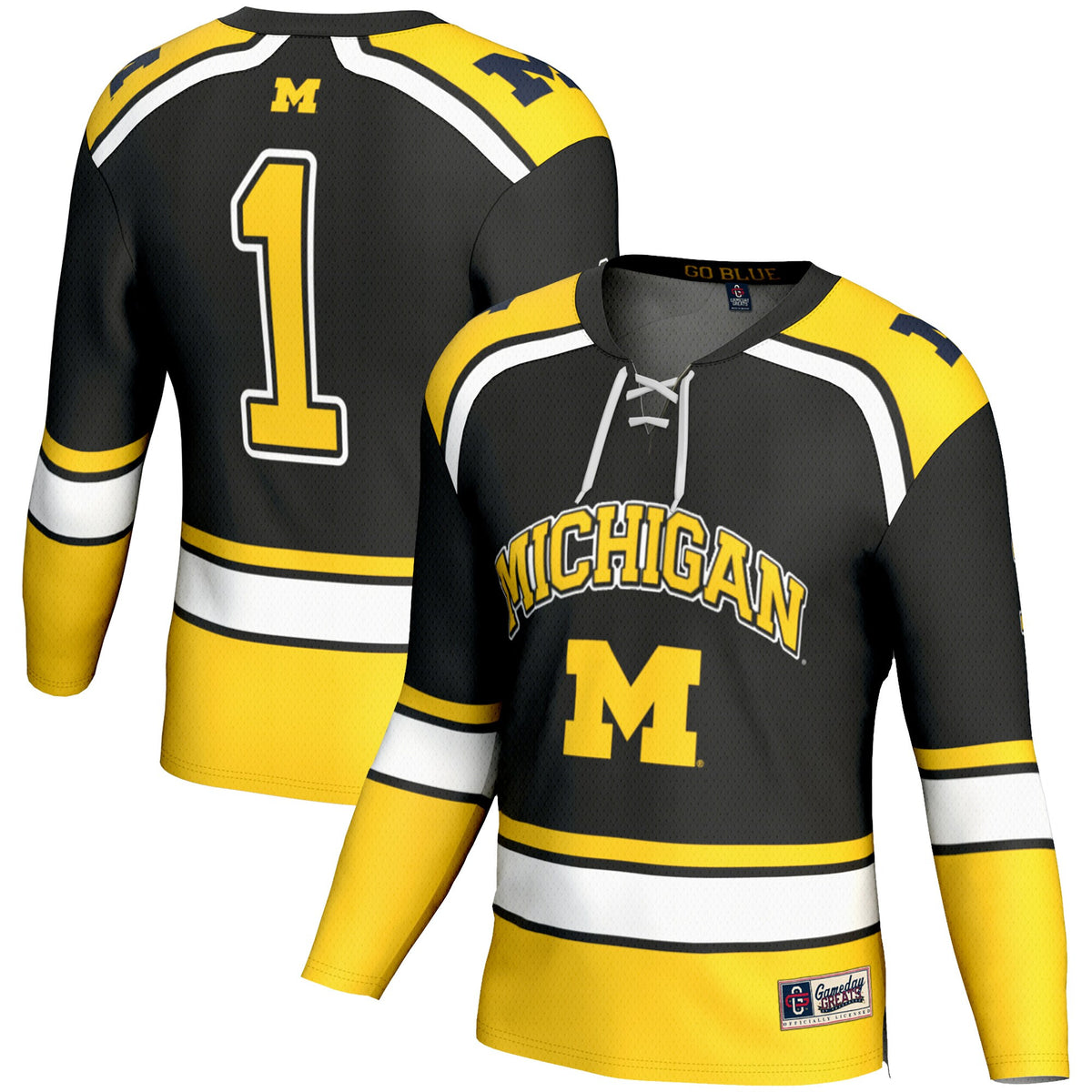 Michigan Wolverines black jersey