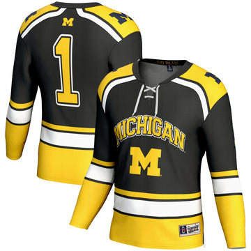 Michigan Wolverines black jersey