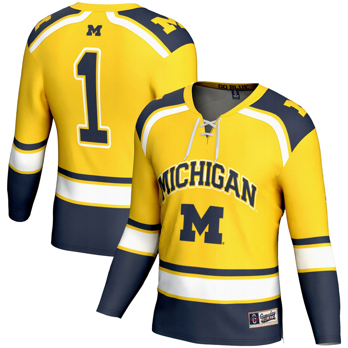 Maize Michigan Wolverines jersey