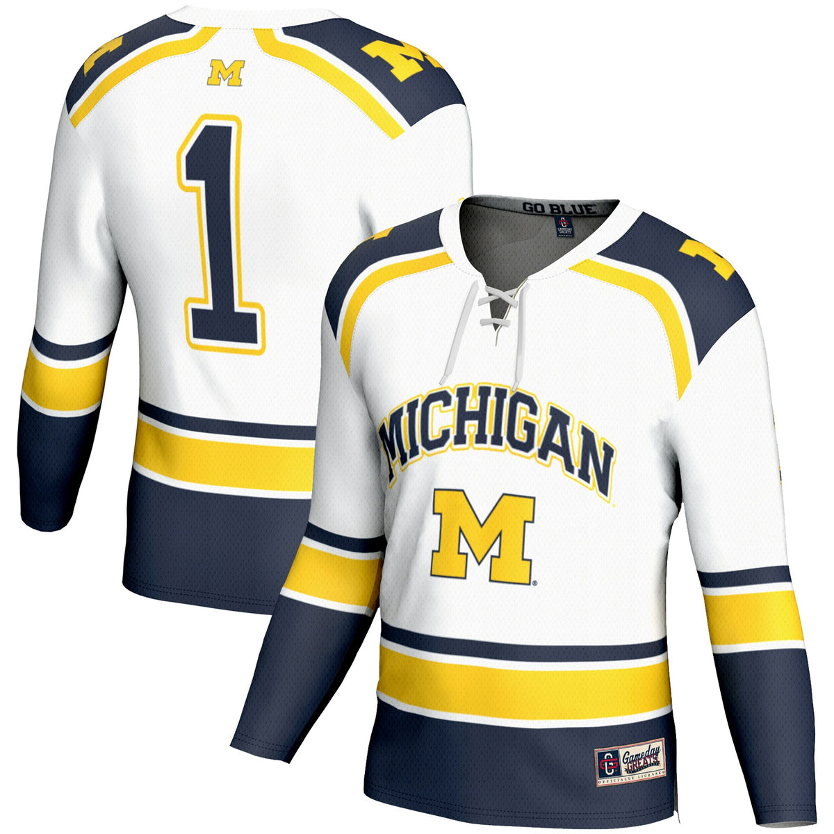 Michigan Wolverines white jersey