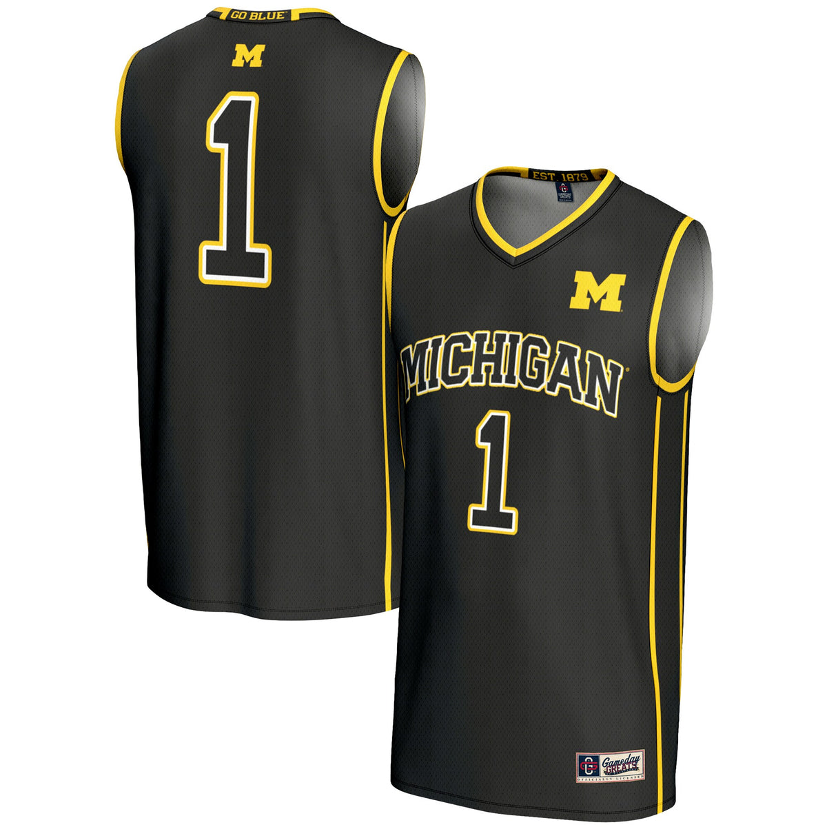 Michigan Wolverines black jersey