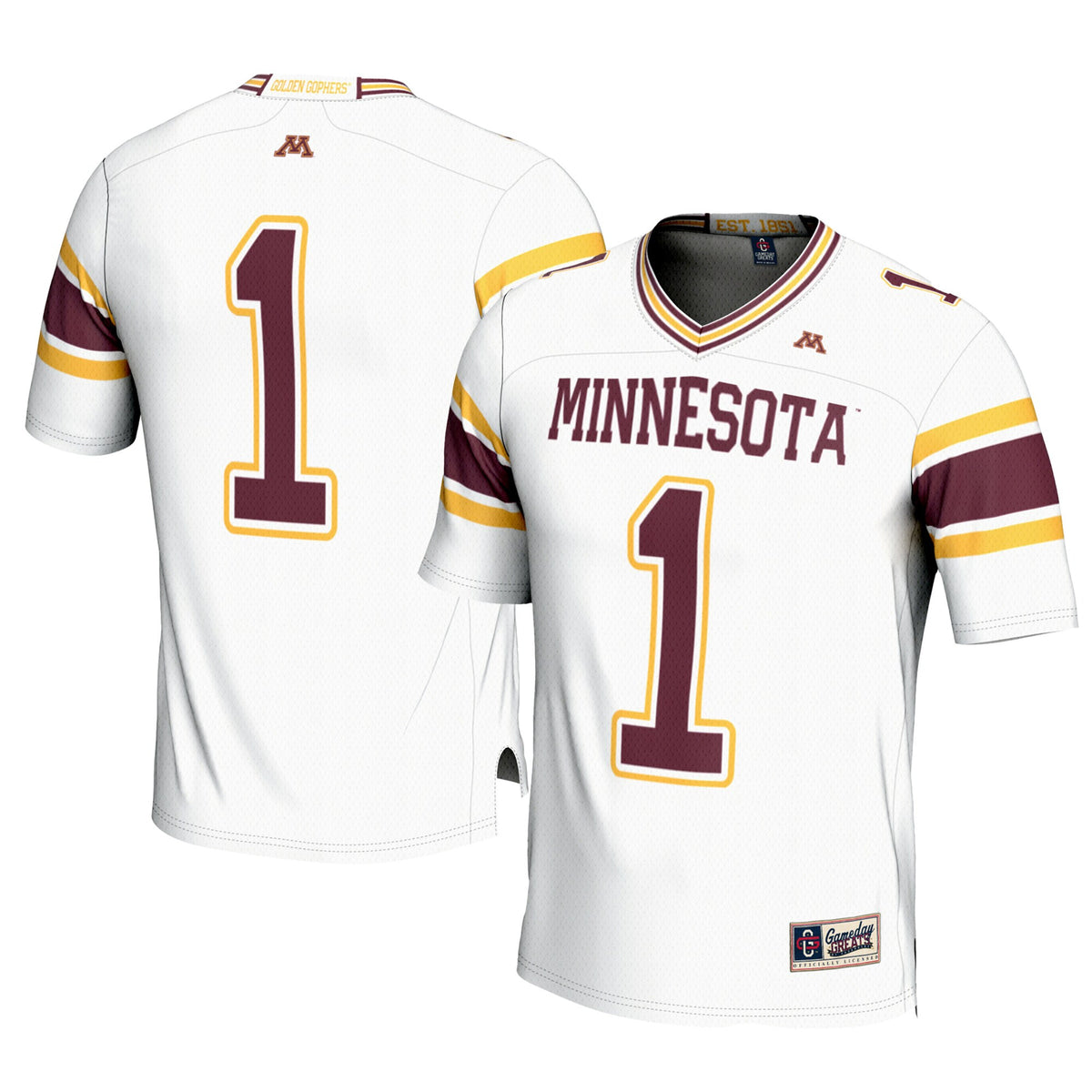Minnesota Golden Gophers white jersey