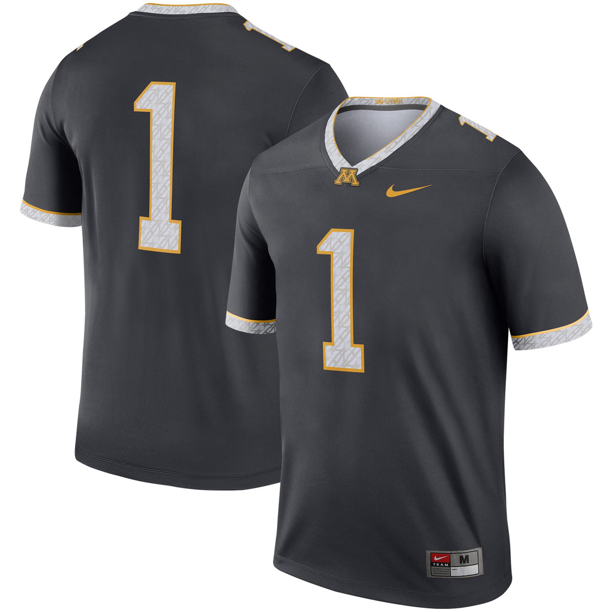 Minnesota Golden Gophers gray Legend jersey