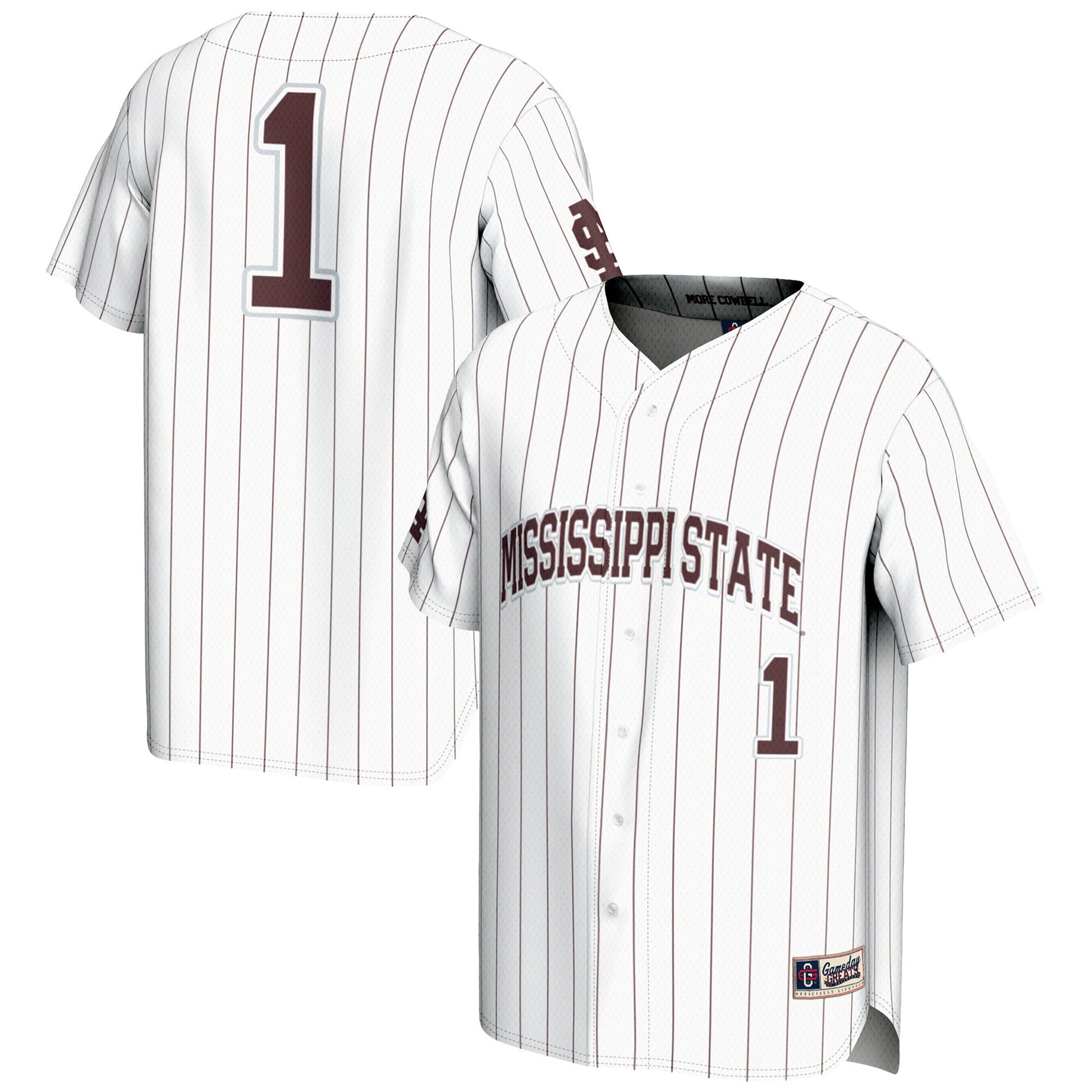 Mississippi State Bulldogs white jersey