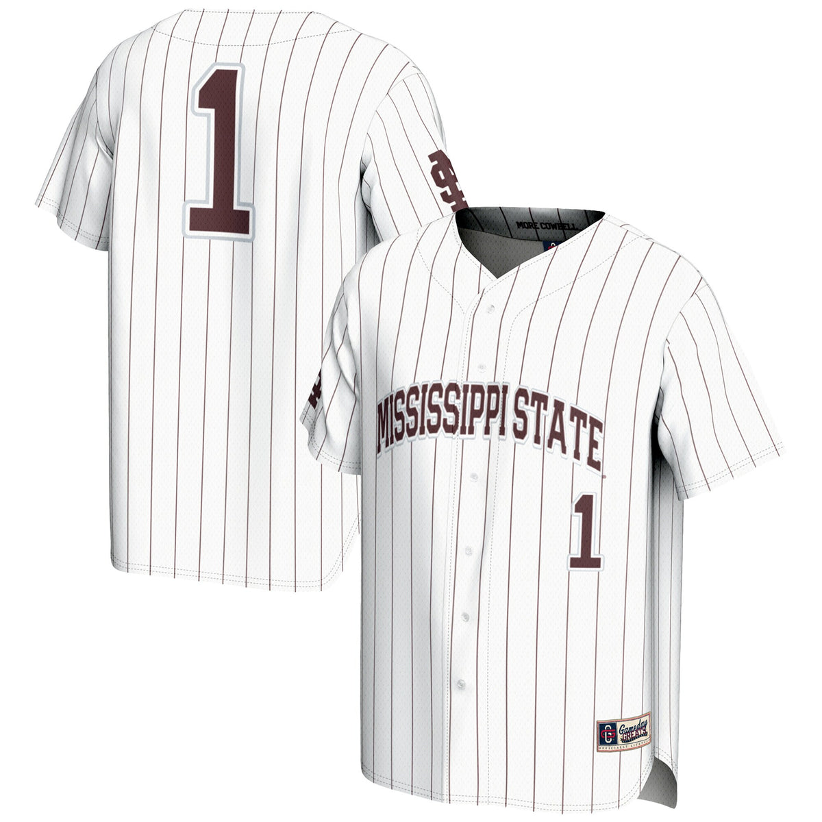 Mississippi State Bulldogs white jersey