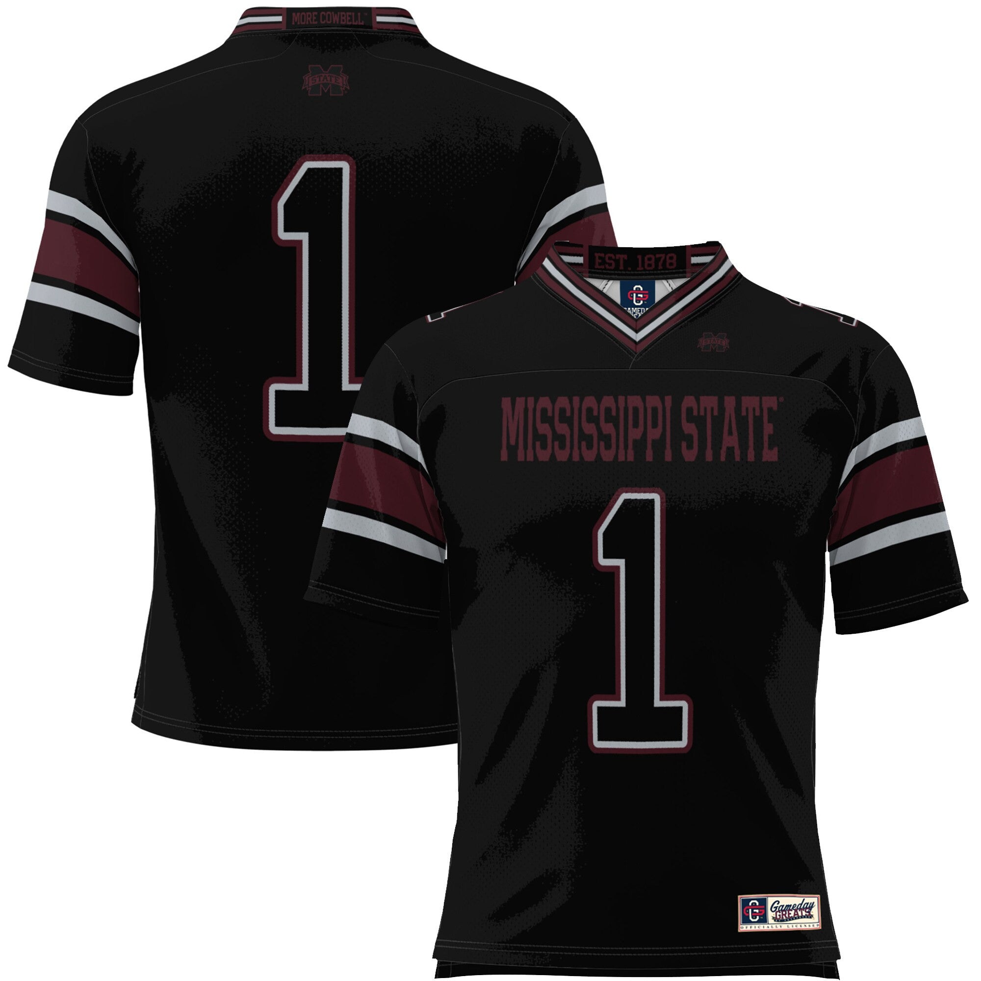 Mississippi State Bulldogs black jersey