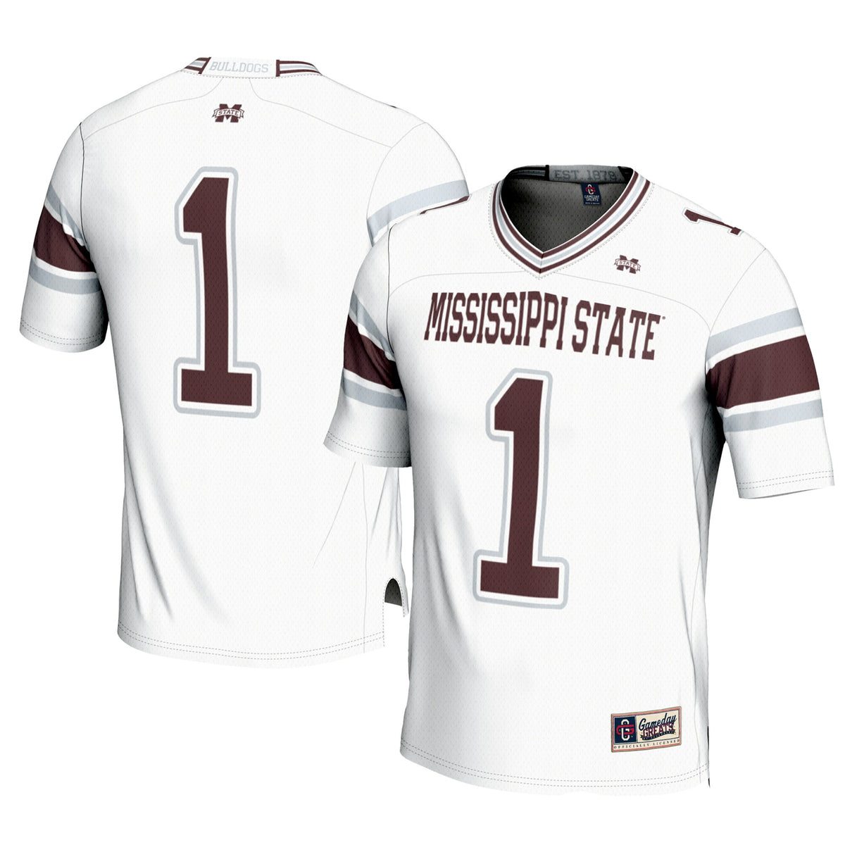 Mississippi State Bulldogs white jersey