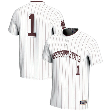 Softball Mississippi State Bulldogs white jersey