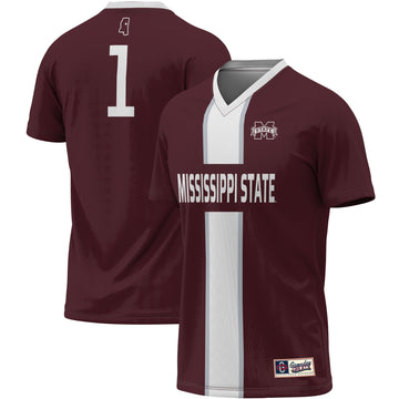 Prosphere Mississippi State Bulldogs maroon jersey